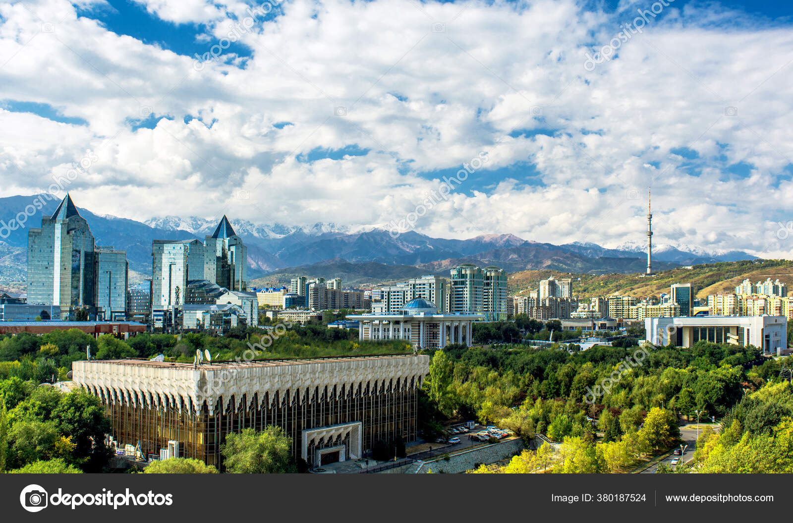 Алматы Казахстан — стоковое фото