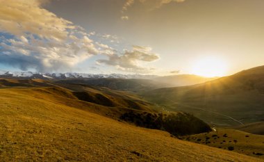 Tien Shan Dağları, Almaty, Kazakistan, Orta Asya