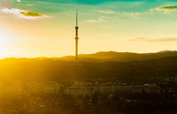 Tour Télévision Kok Tobe Almaty Kazakhstan — Photo