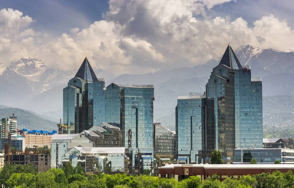 Almaty Stadsutsikt Kazakstan Centralasien — Stockfoto