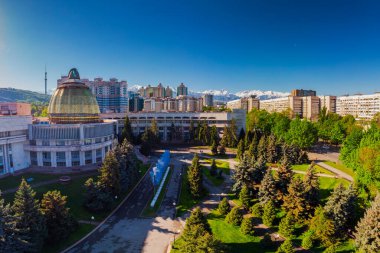 Almaty şehir manzarası, Kazakistan