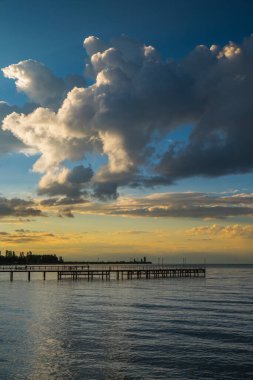 Kırgızistan 'daki Issyk-Kul Gölü