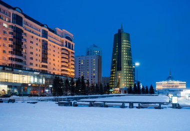 Nur Sultan (Astana) şehir manzarası, Kazakistan