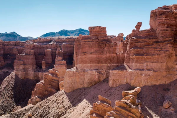 National Park Charyn Canyon Almaty Kazakhstan — Stock Photo, Image