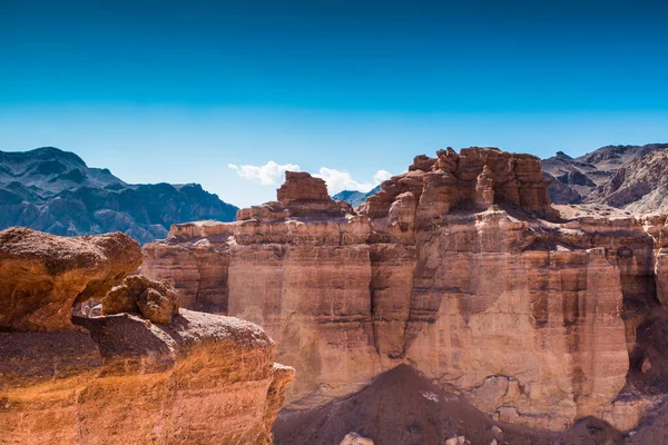 National Park Charyn Canyon Almaty Kazakhstan — Stock Photo, Image