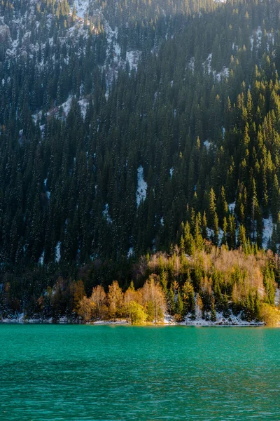 Lago Issyk Cidade Almaty Cazaquistão — Fotografia de Stock