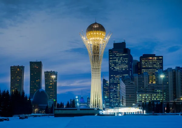 Nur Sultan Astana Stadtansicht Kasachstan — Stockfoto