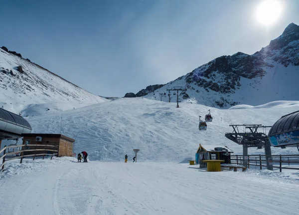 Station Ski Montagne Shymbulak Almaty Kazakhstan — Photo