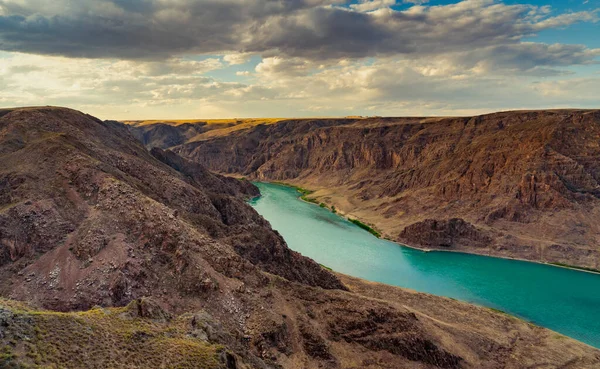 哈萨克斯坦伊利河流域 阿拉木图 — 图库照片