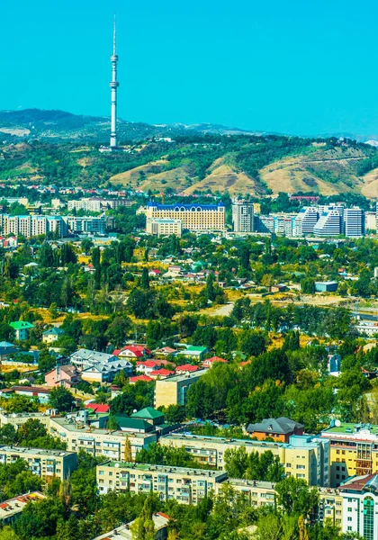 阿拉木图市观点 哈萨克斯坦 — 图库照片