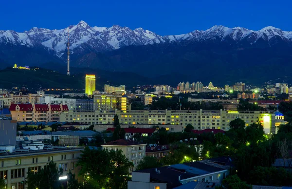 Vue Ville Almaty Kazakhstan — Photo