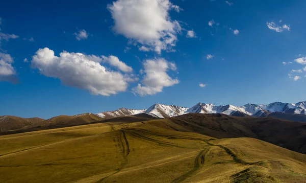 알마티 근처의 카자흐스탄의 천산들 — 스톡 사진
