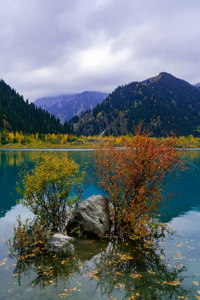 Herfstlandschap Kazachstan Almaty — Stockfoto