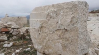 Sagalassos oyma Yunanlılar ile antik taş