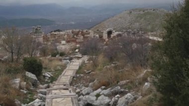 Şehir merkezinde Türkiye, Sagalassos bir arkeolojik site