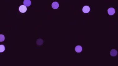 Geceleri Led ışık aydınlatmaları