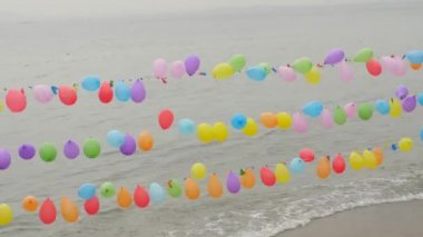 Denize yakın Balon Yaylı Atış Oyunu