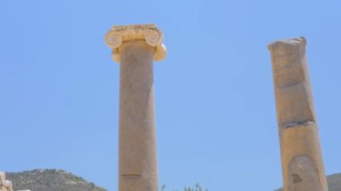 Antik sütun. Patara, Türkiye