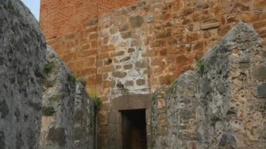 Alanya yarımadasındaki Kızıl Kule kulesinin peyzajı, Antalya ilçesi, Türkiye, Asya.