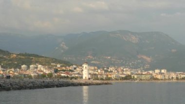 alanya alanya Yarımadası limandan görünümü. Türk Rivierası