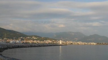 alanya alanya Yarımadası limandan görünümü. Türk Rivierası