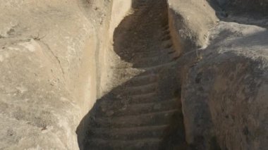 Phrygian vadisinde Midas şehrinde basamaklar