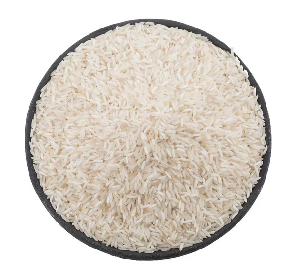 Healthy Fresh Raw Rice Also Know Basmati Rice Indian Chawal — Stock Photo, Image