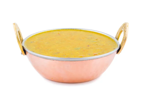 Cozinha Tradicional Indiana Daal Curry Também Conhecido Como Plain Dal — Fotografia de Stock