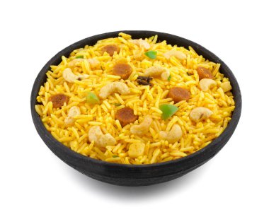 Hint mutfağı Pulav, Vejetaryen Biryani, Vejetaryen Pulav, Sebze Pulav, Biryani veya Sebze Pilav olarak da bilinir.