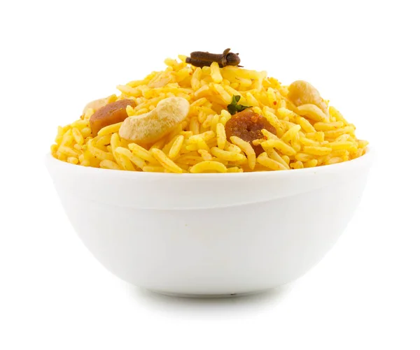 Hint Mutfağı Pulav Vejetaryen Biryani Vejetaryen Pulav Sebze Pulav Biryani — Stok fotoğraf