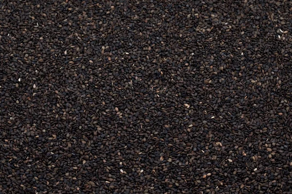 Black Sesame Seeds Also Know Til Black Til — Stock Photo, Image