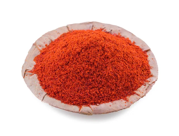 파우더 Mirchi Mirchi Powder Lal Mirchi Mirch Laal Mirchi 화이트 — 스톡 사진