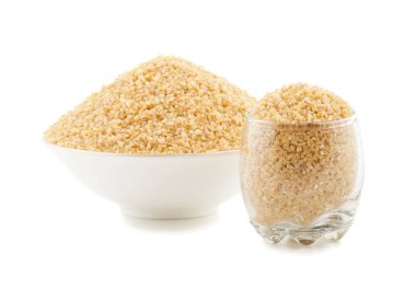 Çiğ mısır gevreği Bulgur, Dalia ya da Daliya olarak da bilinir.