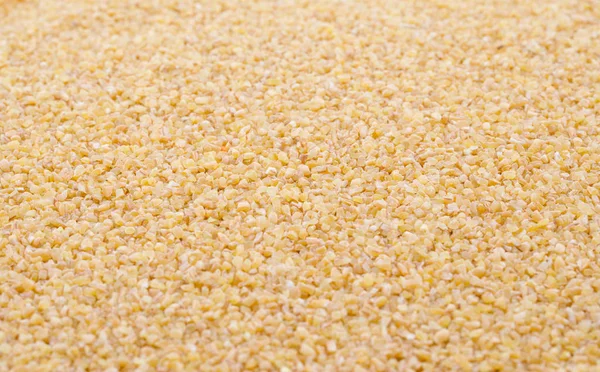 Cibo Crudo Base Cereali Conosciuto Anche Come Bulgur Dalia Daliya — Foto Stock
