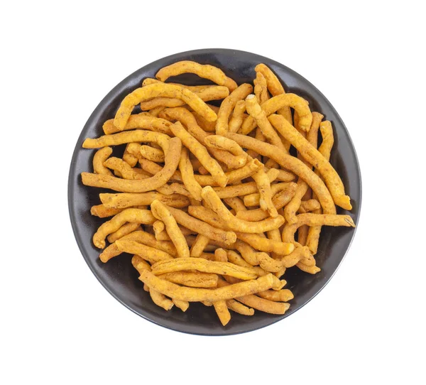 Sev zerdeçal, cayenne ve ajwain ile yağda kızartılmış daha önce görmüş nohut unu hamur yapılan gevrek erişte küçük parçalarından oluşan bir popüler Hint snack besindir.