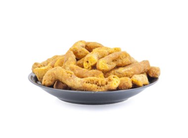 Ganthiya de Ghatiya vardır derin kızarmış Hint aperatifler nohut unundan yapılmış Gathiya biliyorum. Onlar Gujarat bir popüler çay saati snack vardır. Bunlar yumuşak ve değil diğer birçok Hint aperatifler gibi gevrek