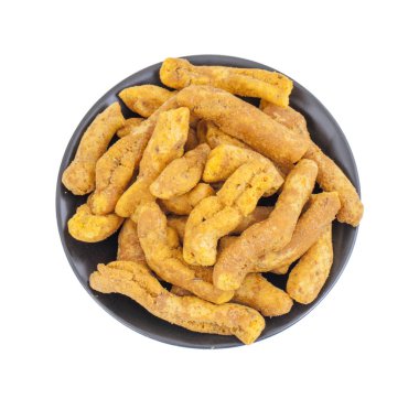 Ganthiya de Ghatiya vardır derin kızarmış Hint aperatifler nohut unundan yapılmış Gathiya biliyorum. Onlar Gujarat bir popüler çay saati snack vardır. Bunlar yumuşak ve değil diğer birçok Hint aperatifler gibi gevrek