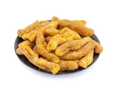 Ganthiya de Ghatiya vardır derin kızarmış Hint aperatifler nohut unundan yapılmış Gathiya biliyorum. Onlar Gujarat bir popüler çay saati snack vardır. Bunlar yumuşak ve değil diğer birçok Hint aperatifler gibi gevrek