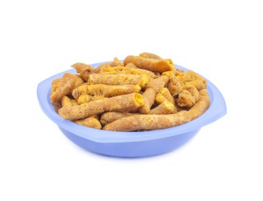 Ganthiya de Ghatiya vardır derin kızarmış Hint aperatifler nohut unundan yapılmış Gathiya biliyorum. Onlar Gujarat bir popüler çay saati snack vardır. Bunlar yumuşak ve değil diğer birçok Hint aperatifler gibi gevrek