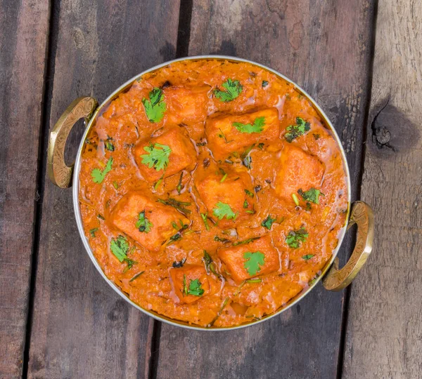 Indian Delicious Cuisine Paneer Tikka Masala Also Called Paneer Butter — Stock Photo, Image