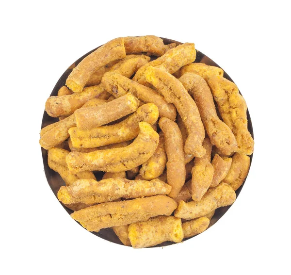 Ganthiya Conosciuto Anche Come Gathiya Ghatiya Sono Snack Indiani Fritti — Foto Stock