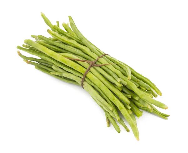 Heap Green Beans Também Chamado Snap Beans String Beans Isolado — Fotografia de Stock