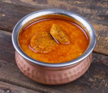 Hint Geleneksel Mutfağı Gatta Curry, Gatte ki Sabji ya da Besan Gatta olarak da bilinir.