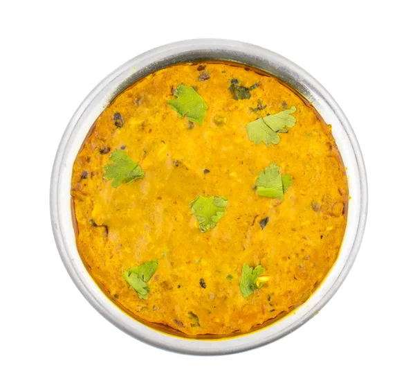 Cozinha Vegetariana Indiana Dal Makhani Também Conhecido Como Dal Makhni — Fotografia de Stock