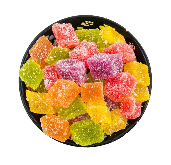 Caramelle Zucchero Frutta Colorate Note Anche Come Dolci Bolliti Tutti — Foto Stock