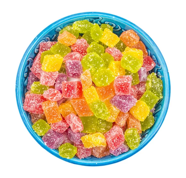 Colourful Fruit Sugar Candies Also Know Boiled Sweeties Tutti Frutti — Stock Photo, Image