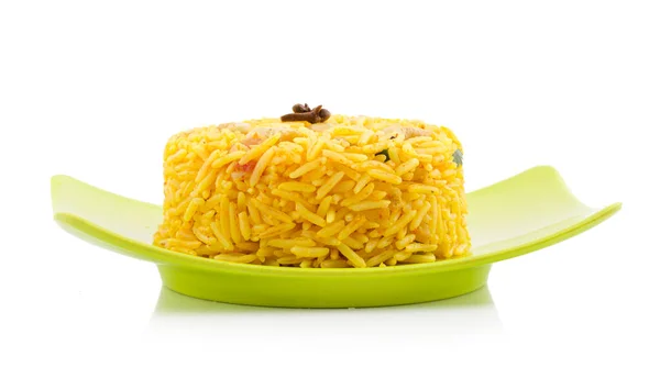 Cocina India Pulao También Conoce Como Pulav Vegetariano Biryani Veg —  Fotos de Stock