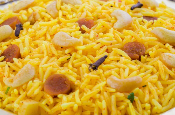 Indian Cuisine Pulao Also Know as Pulav, Vegetarian Biryani, Veg Pulav, Vegetable Pulav, Biriyani or Vegetable Rice is a Spicy Rice Dish Prepared By Cooking Rice with Various Vegetables And Spices