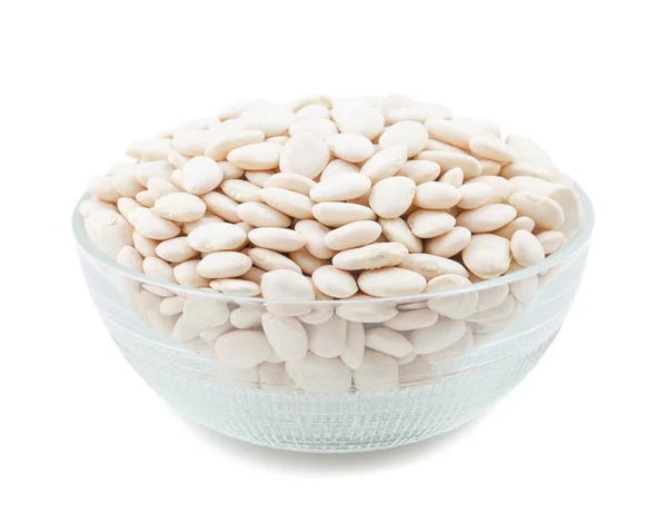 Boterbonen Val Beans Geïsoleerd Witte Achtergrond — Stockfoto
