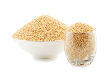 Çiğ mısır gevreği Bulgur, Dalia ya da Daliya olarak da bilinir.